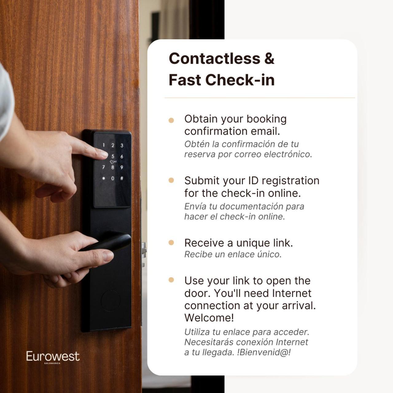 Hotel Eurowest Salamanca Dış mekan fotoğraf